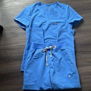 Figs XS Petite Set Ceil Blue